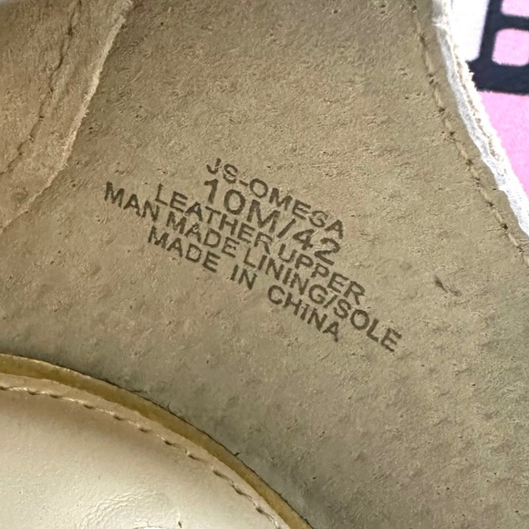 Jessica Simpson Almond Omesa Golden Chain T-Strap Heels – Women’s 10M (4” Heel) - Picture 10 of 10